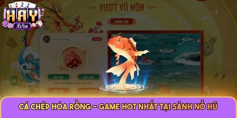 Nổ Hũ 1 Cá Chép Hóa Rồng - Game hot nhất tại sảnh Nổ Hũ