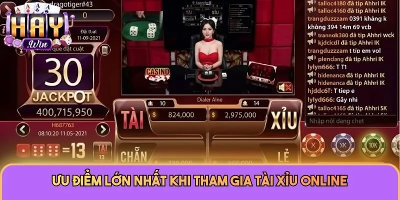 Tài Xỉu Online - Tựa Game Giải Trí Hot Nhất Tại Haywin 3 Ưu điểm lớn nhất khi tham gia Tài Xỉu online